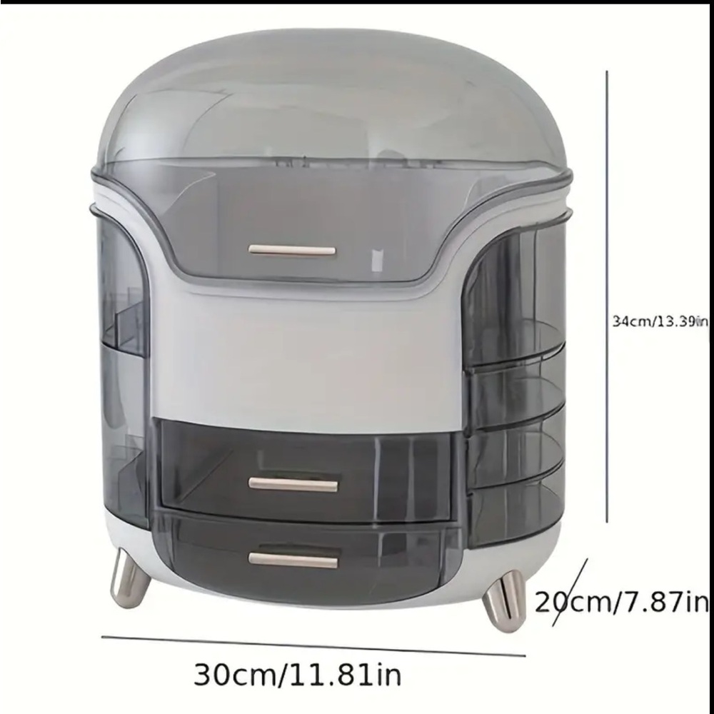 COPY - White Storage Box with Lid - Picture 5 of 5